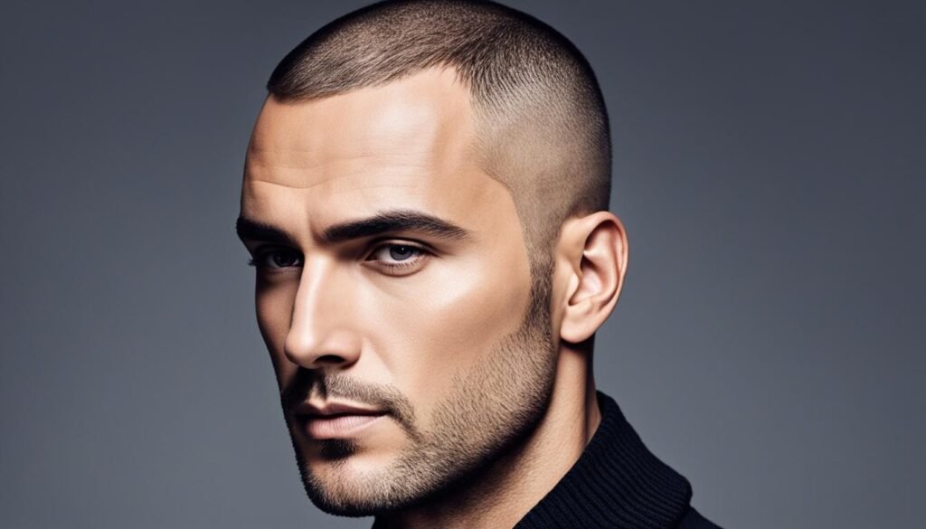 buzz cut for men