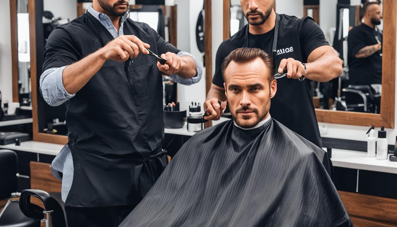 haircuts for large foreheads men