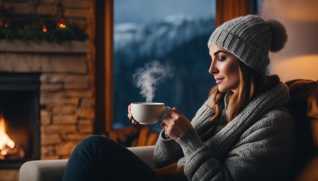 hair steaming in winter