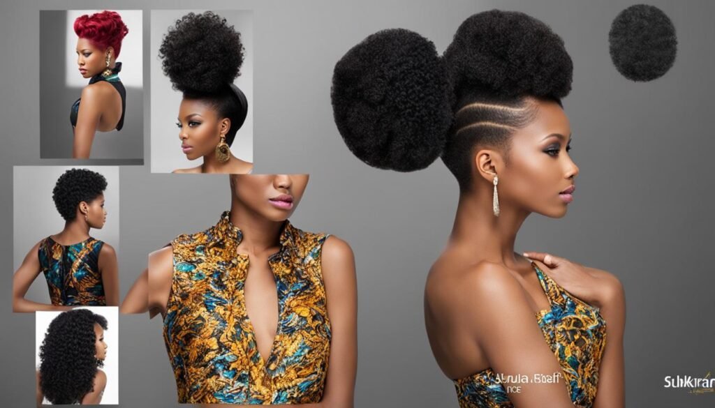 silk out vs. other natural hairstyles