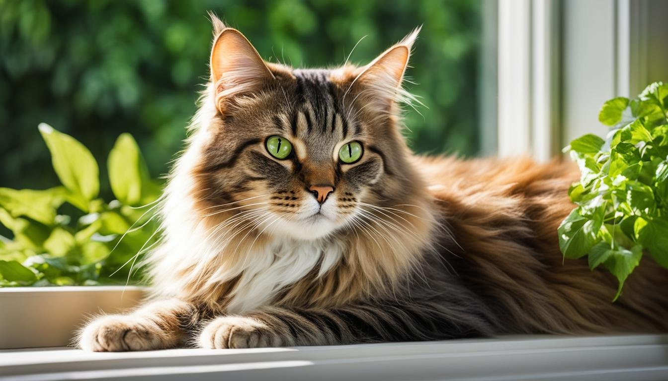 what is a domestic medium hair cat